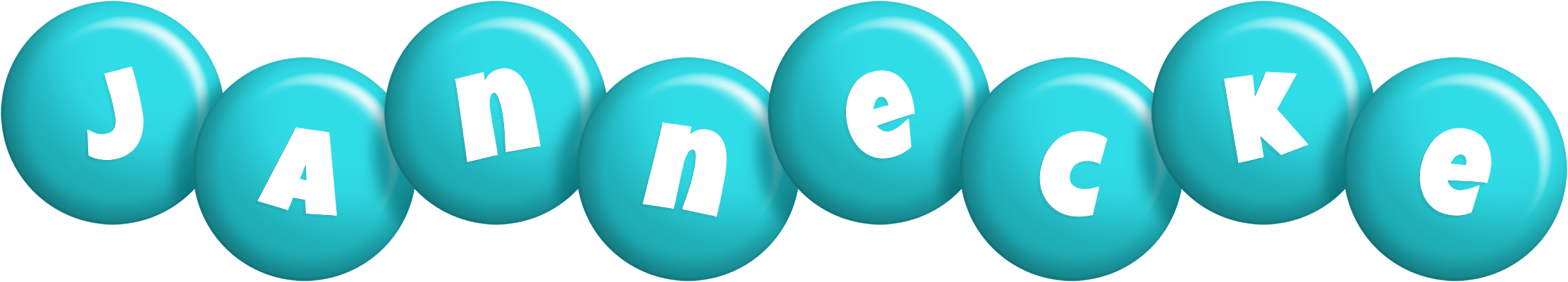 Jannecke candy-azur logo