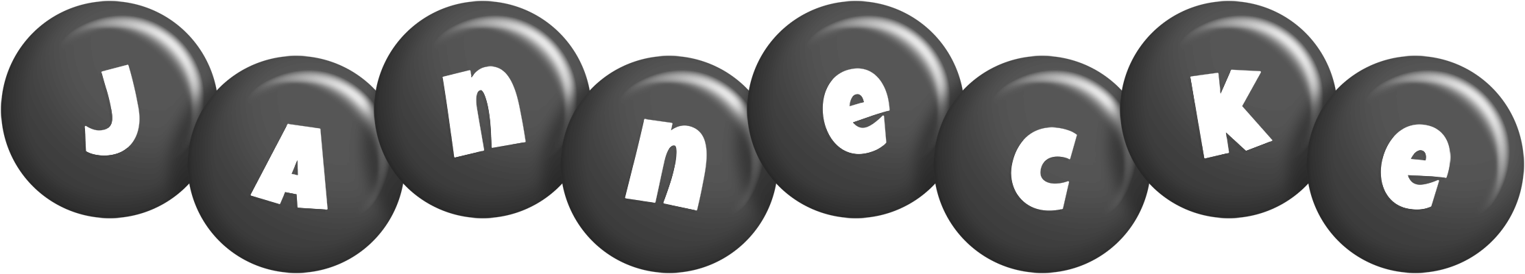 Jannecke candy-black logo