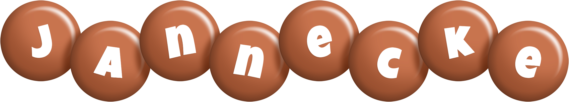 Jannecke candy-brown logo