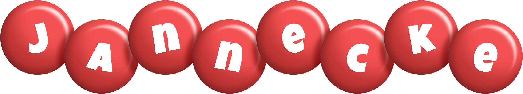 Jannecke candy-red logo
