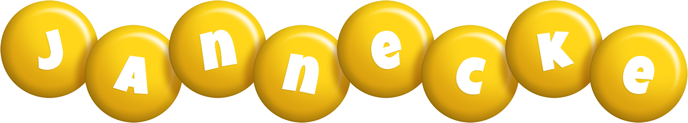 Jannecke candy-yellow logo