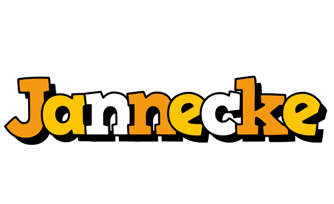 Jannecke cartoon logo