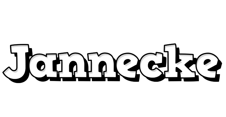 Jannecke snowing logo