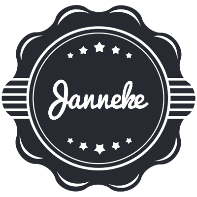 Janneke badge logo