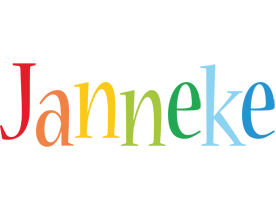 Janneke birthday logo