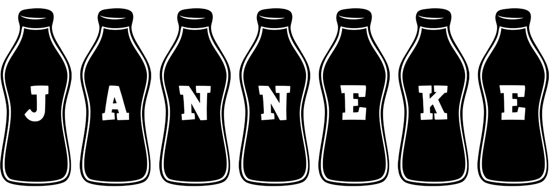 Janneke bottle logo