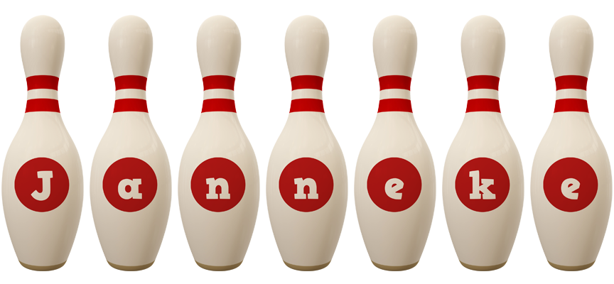 Janneke bowling-pin logo