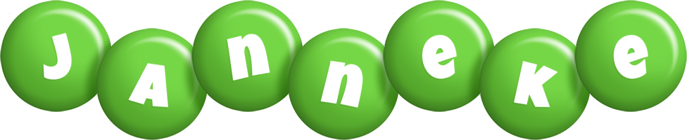 Janneke candy-green logo