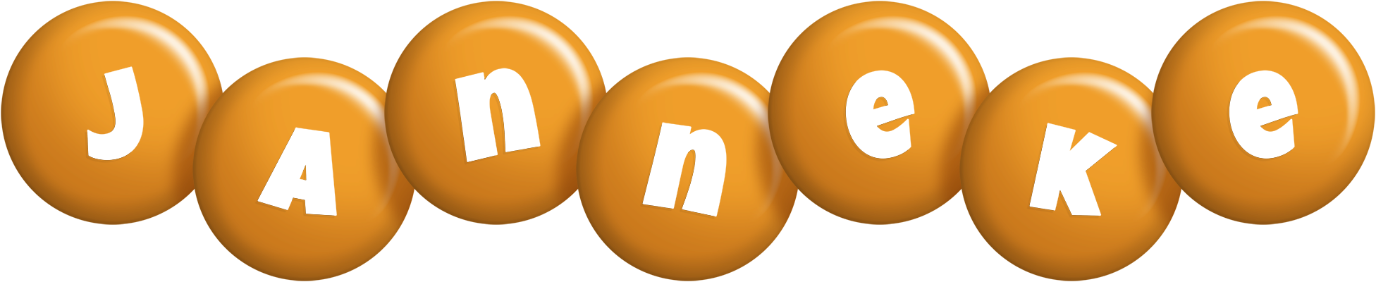 Janneke candy-orange logo