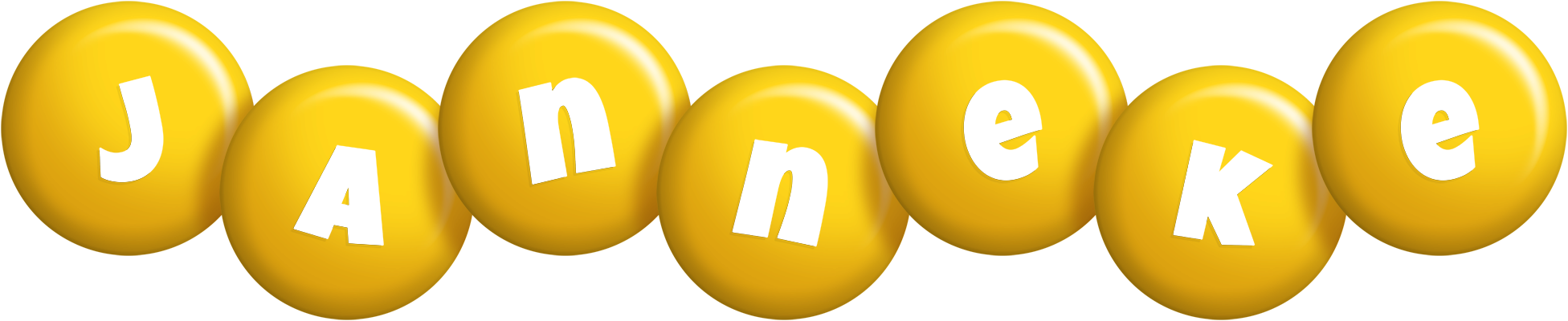 Janneke candy-yellow logo