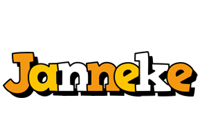 Janneke cartoon logo