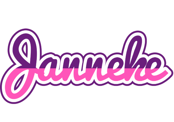 Janneke cheerful logo