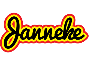 Janneke flaming logo