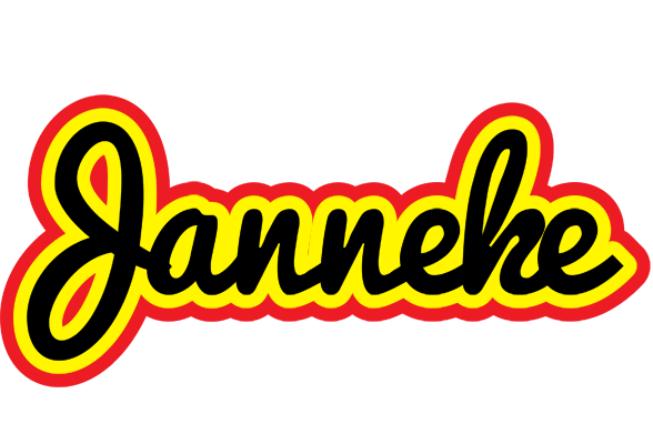 Janneke flaming logo
