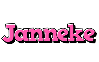 Janneke girlish logo