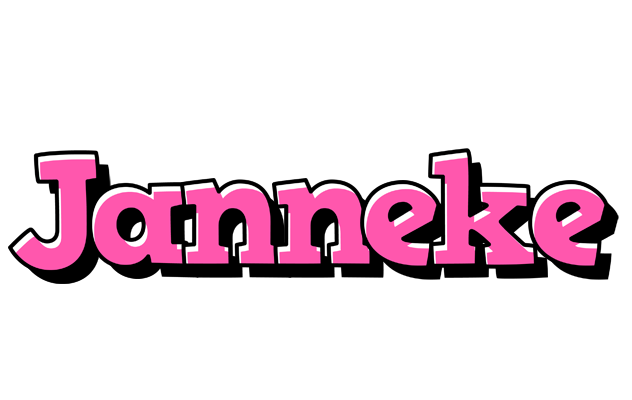 Janneke girlish logo