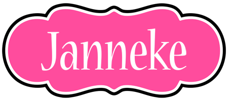 Janneke invitation logo