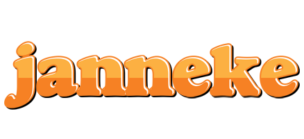 Janneke orange logo