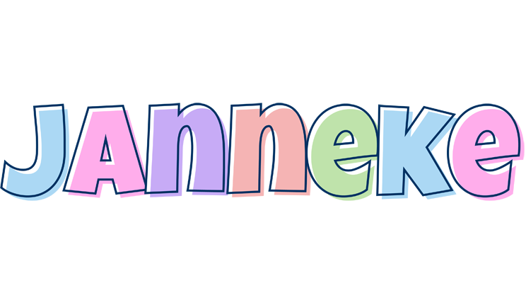Janneke pastel logo