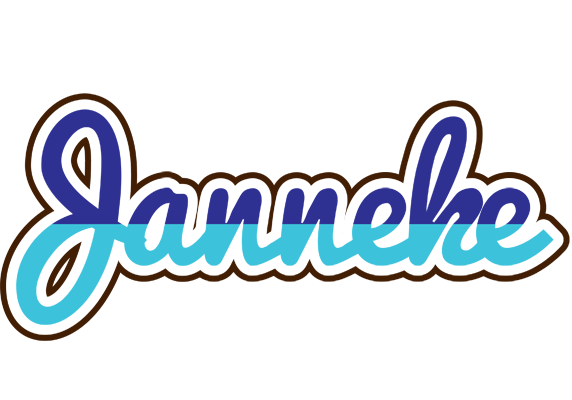 Janneke raining logo