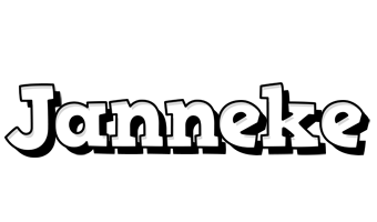 Janneke snowing logo