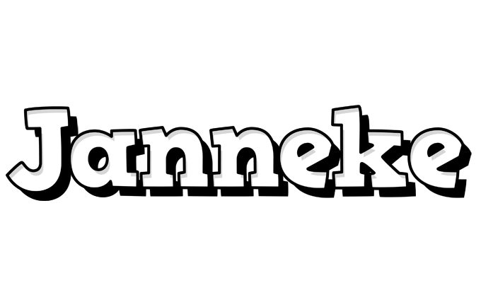 Janneke snowing logo