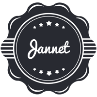 Jannet badge logo