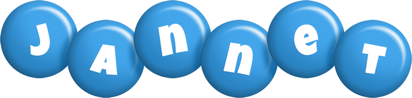 Jannet candy-blue logo