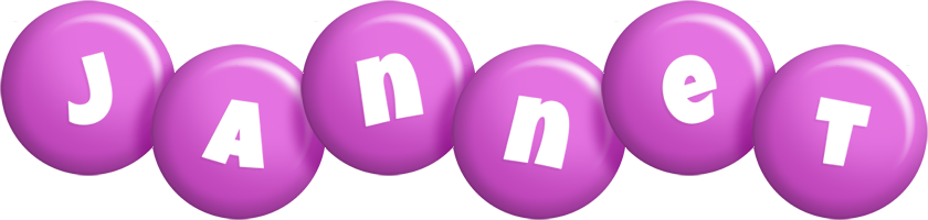 Jannet candy-purple logo
