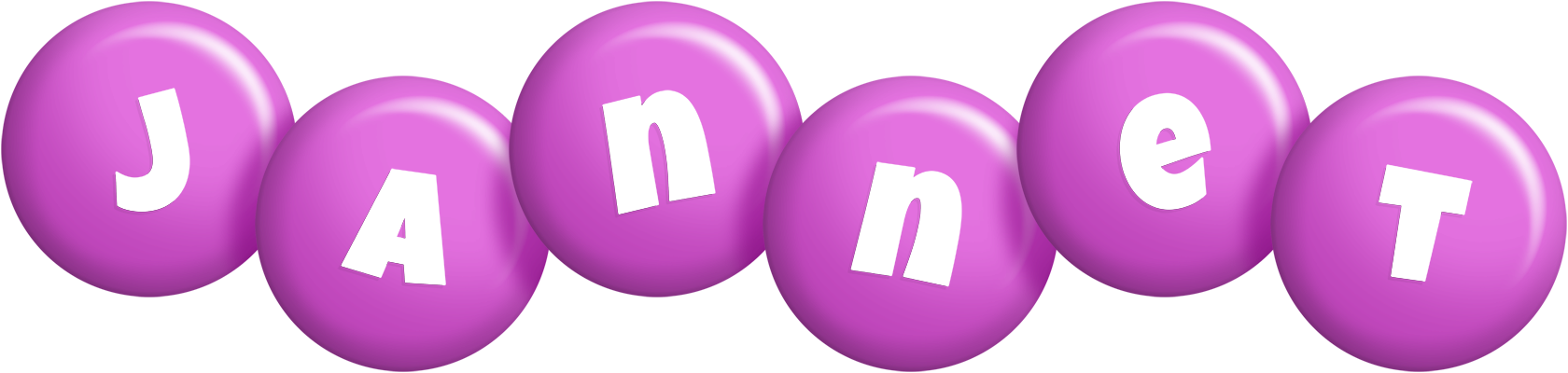 Jannet candy-purple logo