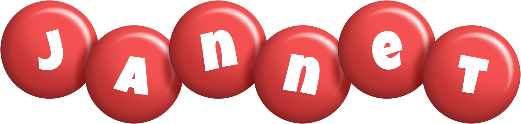 Jannet candy-red logo