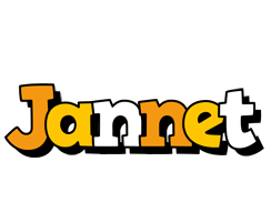 Jannet cartoon logo