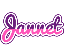 Jannet cheerful logo
