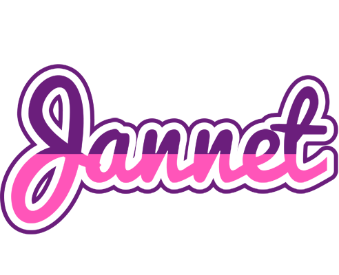 Jannet cheerful logo