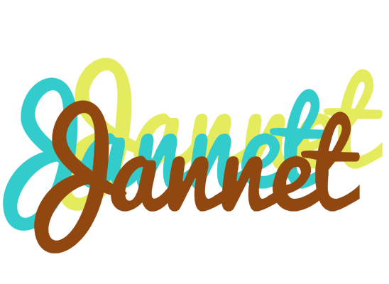 Jannet cupcake logo