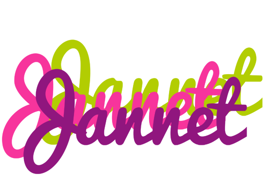 Jannet flowers logo