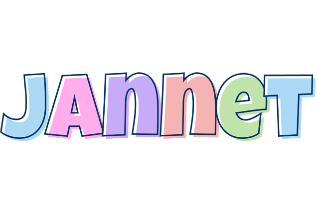 Jannet pastel logo