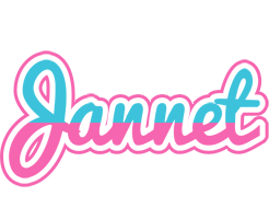 Jannet woman logo