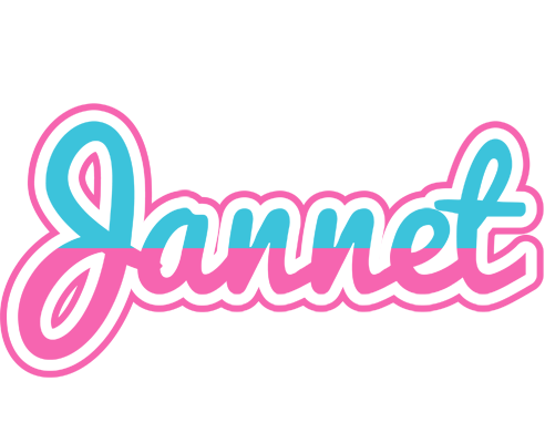 Jannet woman logo