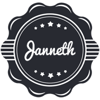 Janneth badge logo