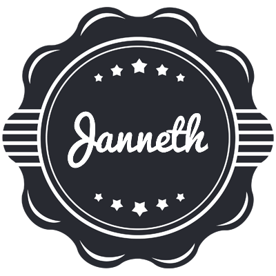 Janneth badge logo