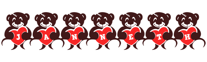 Janneth bear logo