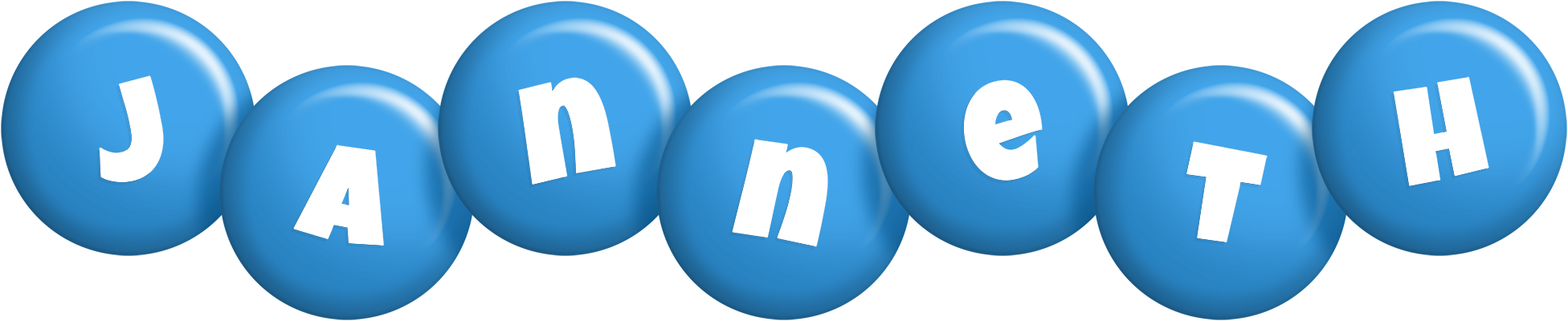 Janneth candy-blue logo