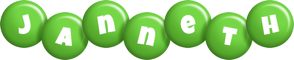 Janneth candy-green logo