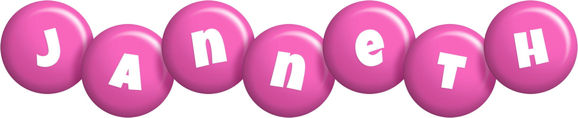 Janneth candy-pink logo