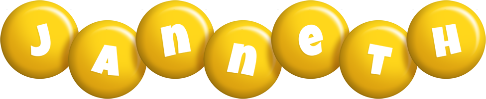 Janneth candy-yellow logo