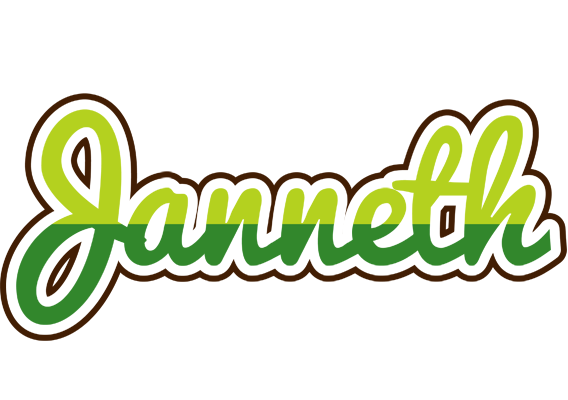 Janneth golfing logo