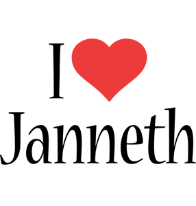 Janneth i-love logo