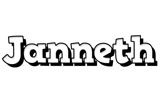 Janneth snowing logo