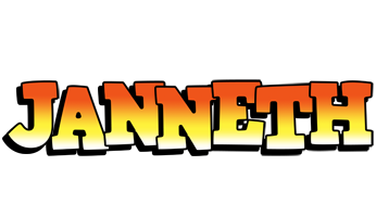 Janneth sunset logo